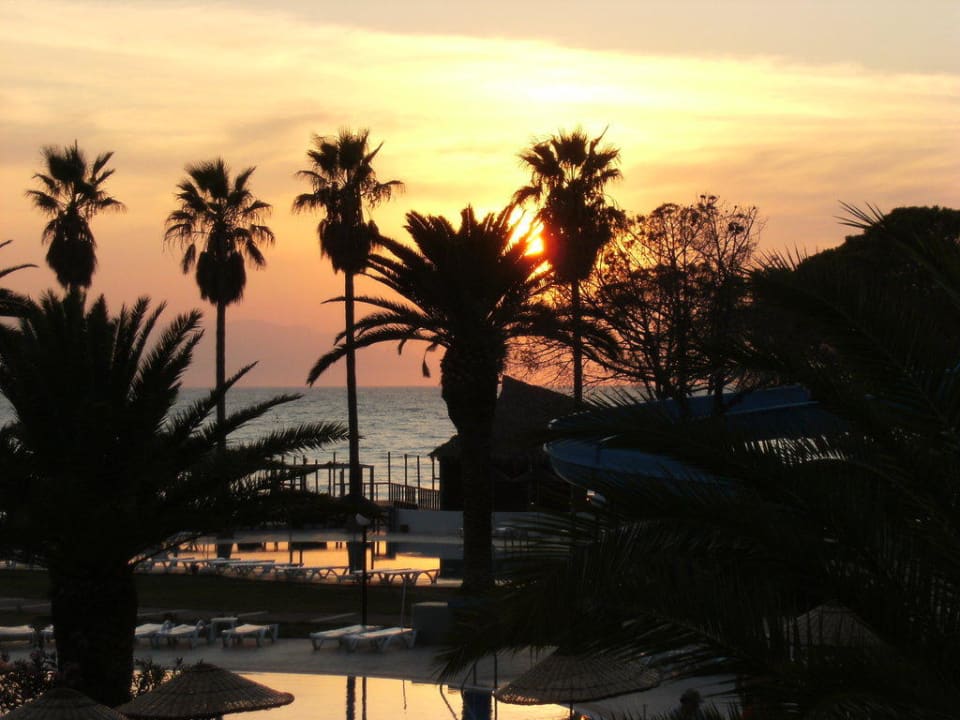 Sonnenuntergang von Zimmer 5709 Ephesia Holiday Beach Club