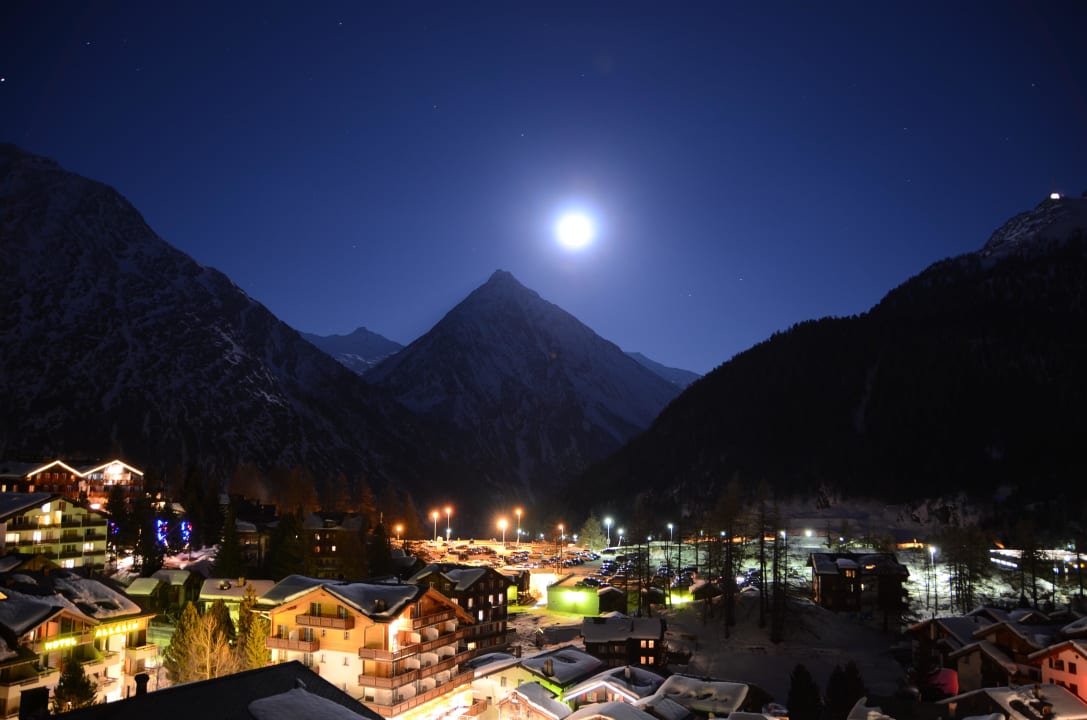 Abendstimmung Richtung Süden Ferienwohnung Astor