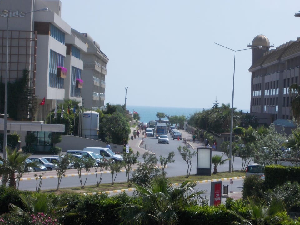 Ausblick aus dem Neubau Richtung Meer Hane Family Resort