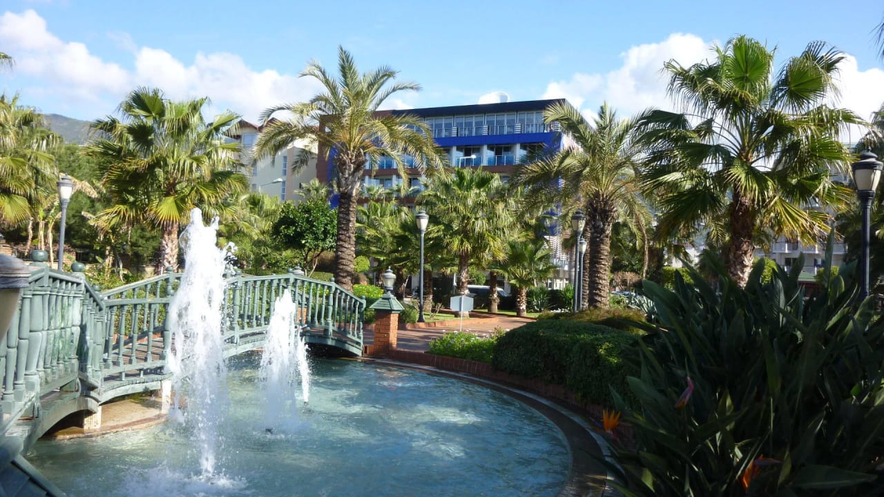 Gardenia Hotel, Alanya vom Park aus Gardenia Hotel