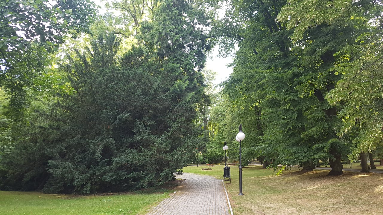 Gartenanlage Kurhotel Wielka Pieniawa