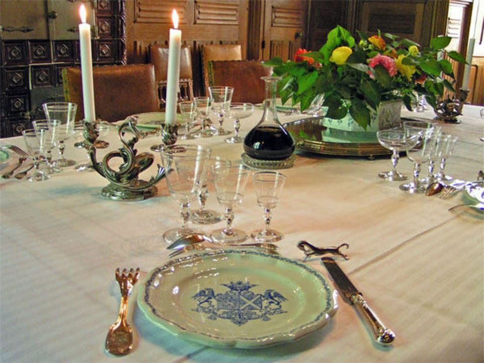 Notre table d'hôtes Château de Ternay