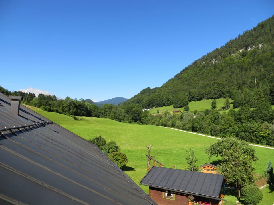 Ausblick von einer Fewo Gästehaus Kilianmühle