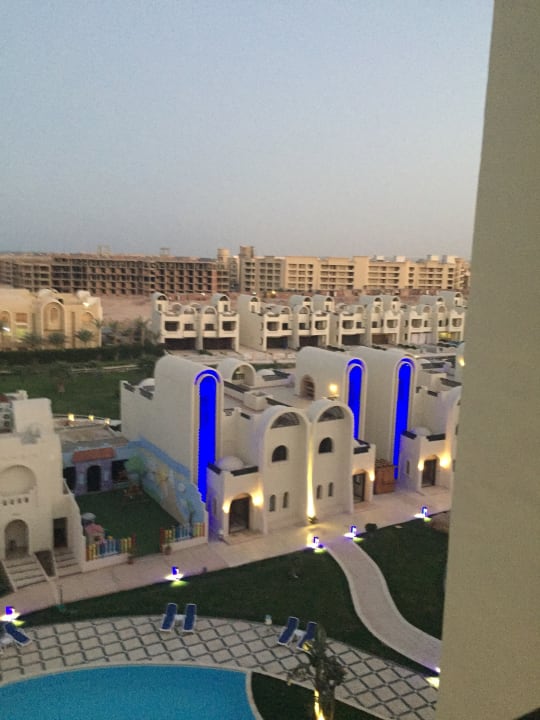 Ausblick Gravity Hotel & Aquapark Sahl Hasheesh