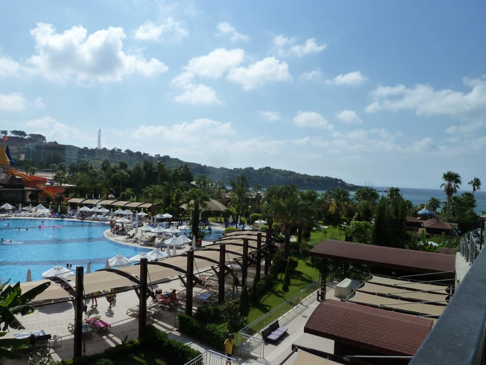 Hotelanlage von oben Saphir Resort & Spa