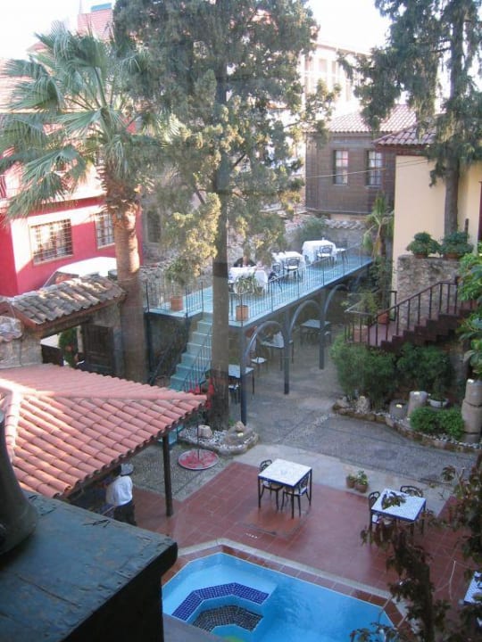 Blick auf die Hoch-Glasterrasse Alp Pasa Hotel - Special Class