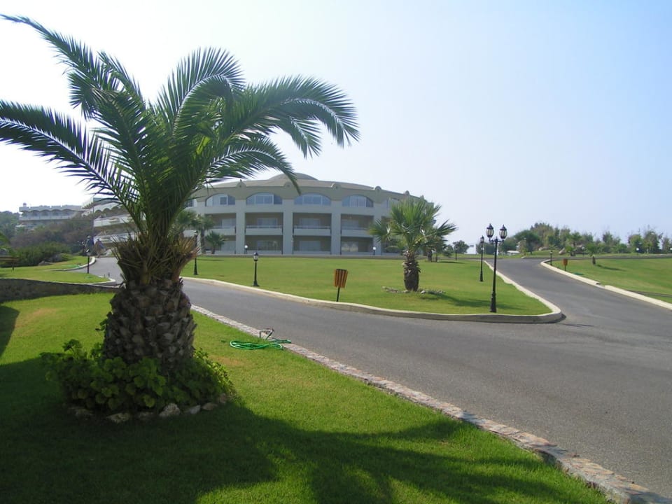 Blick Richtung Restaurant Hotel Kalithea Mare Palace
