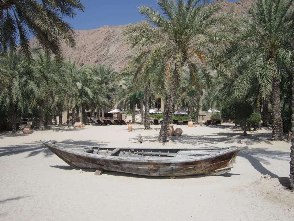 Gartenanlage Six Senses Spa At Zighy Bay