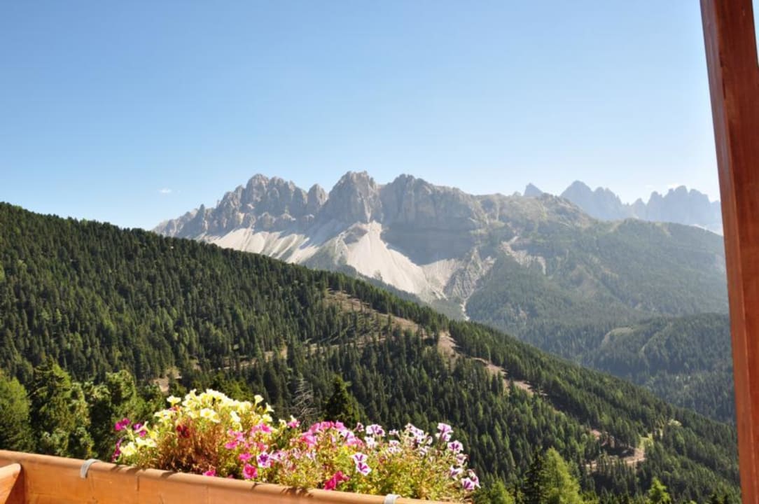 Blick vom Balkon Berghotel Schlemmer