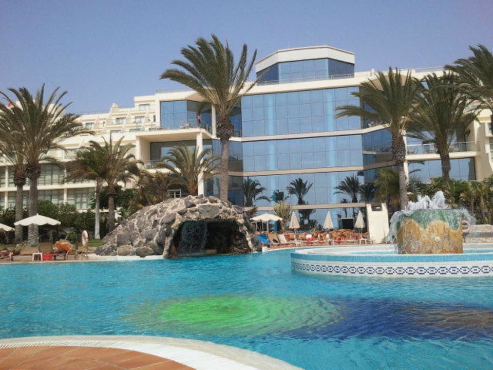 Hotel von hinten-Poolansicht SBH Hotel Costa Calma Palace