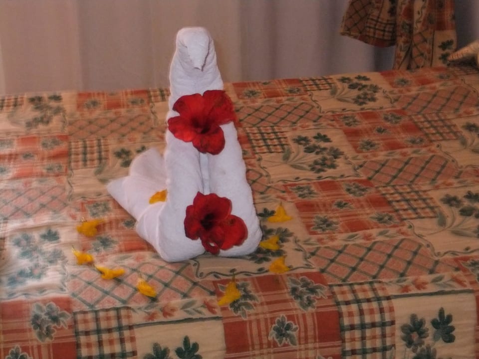 Nette Deko vom Zimmerpersonal Pickalbatros Aqua Park Resort - Hurghada