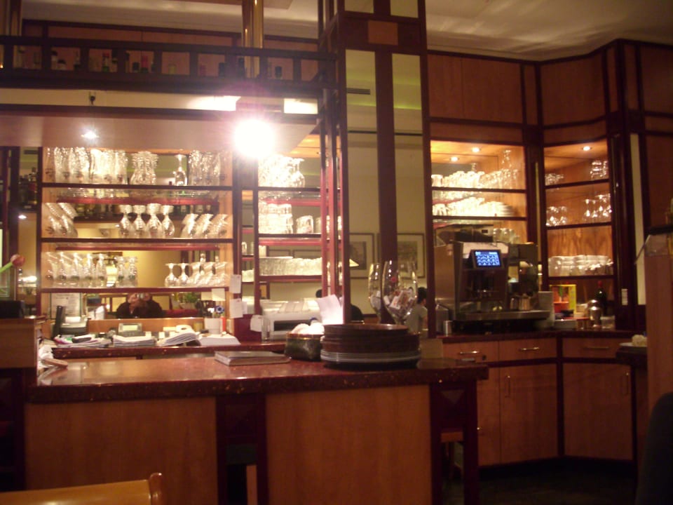 Die Theke im Goldenen Adler Hotel Goldener Adler