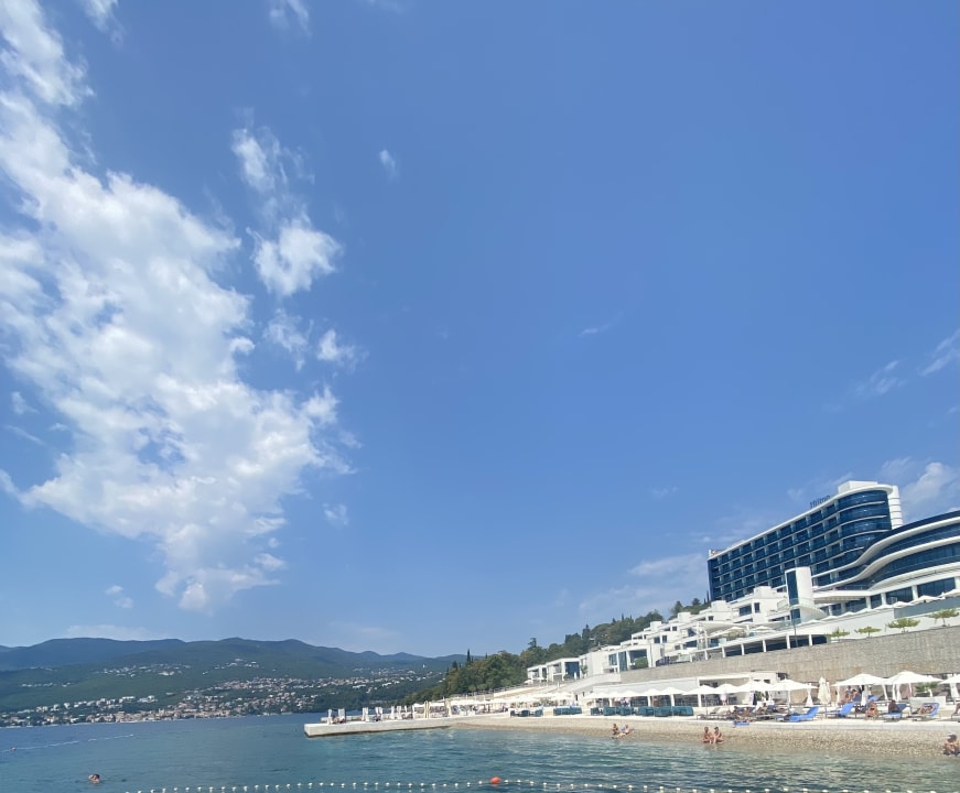 Außenansicht Hilton Rijeka Costabella Beach Resort And Spa