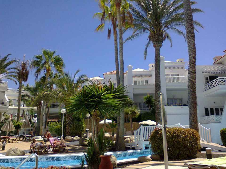 Unser Blick wenn wir am Pool waren Lagos de Fañabé Beach Resort