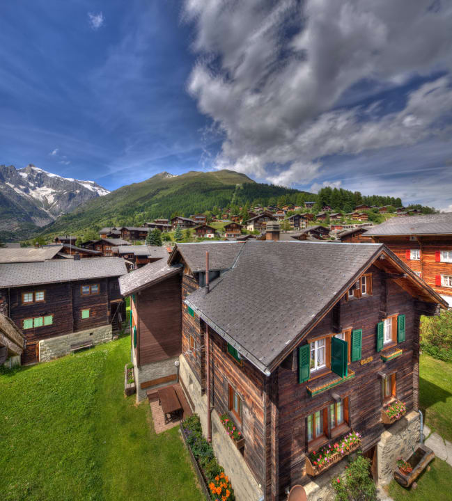 Hotel wannenhorn Blick aufs Risihorn Hotel Wannenhorn