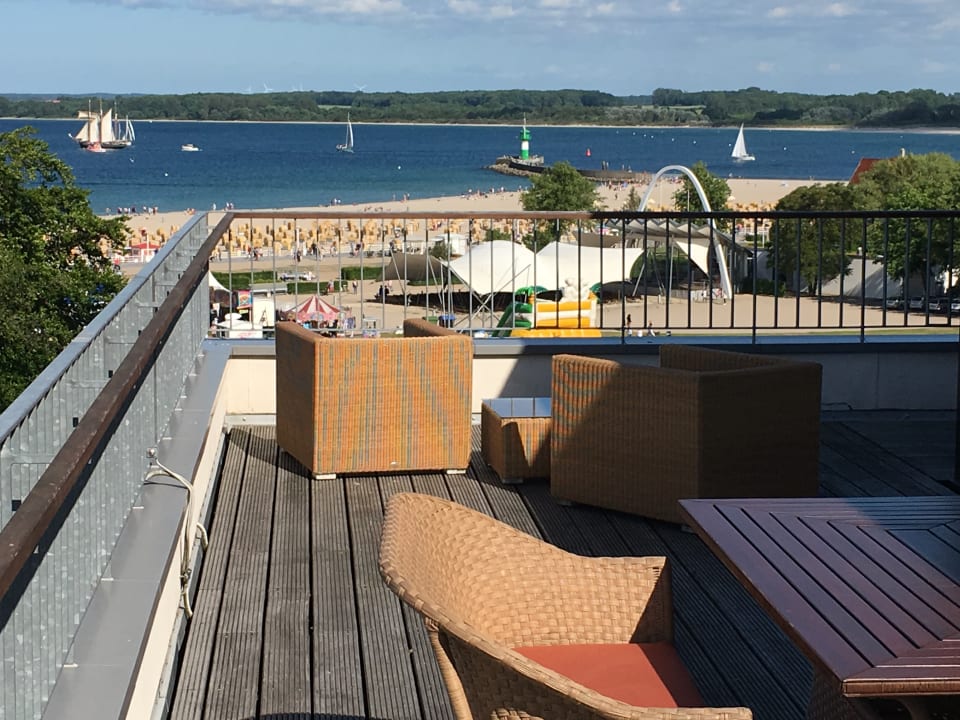 Ausblick A-ROSA Travemünde