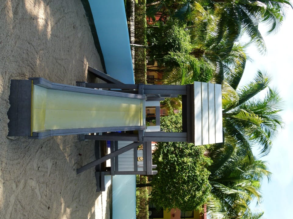 Kinderspielplatz, Teilansicht Hotel Riu Tequila