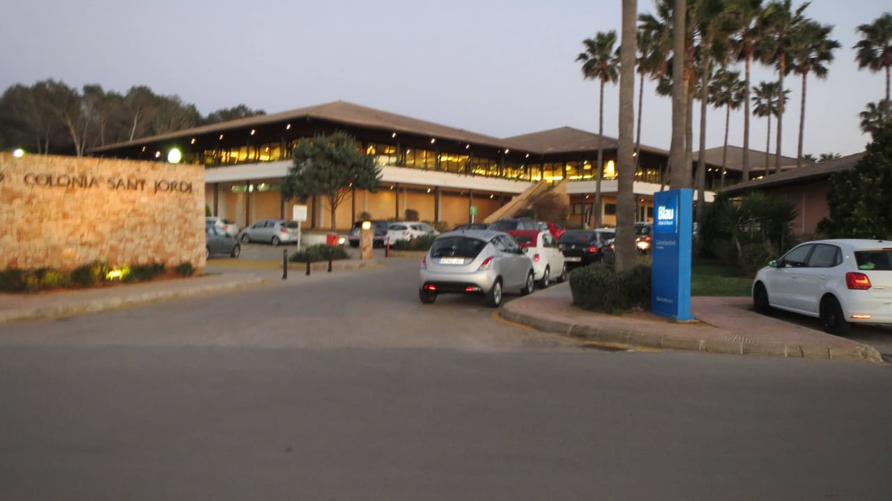 Einfahrt Blau Colònia Sant Jordi