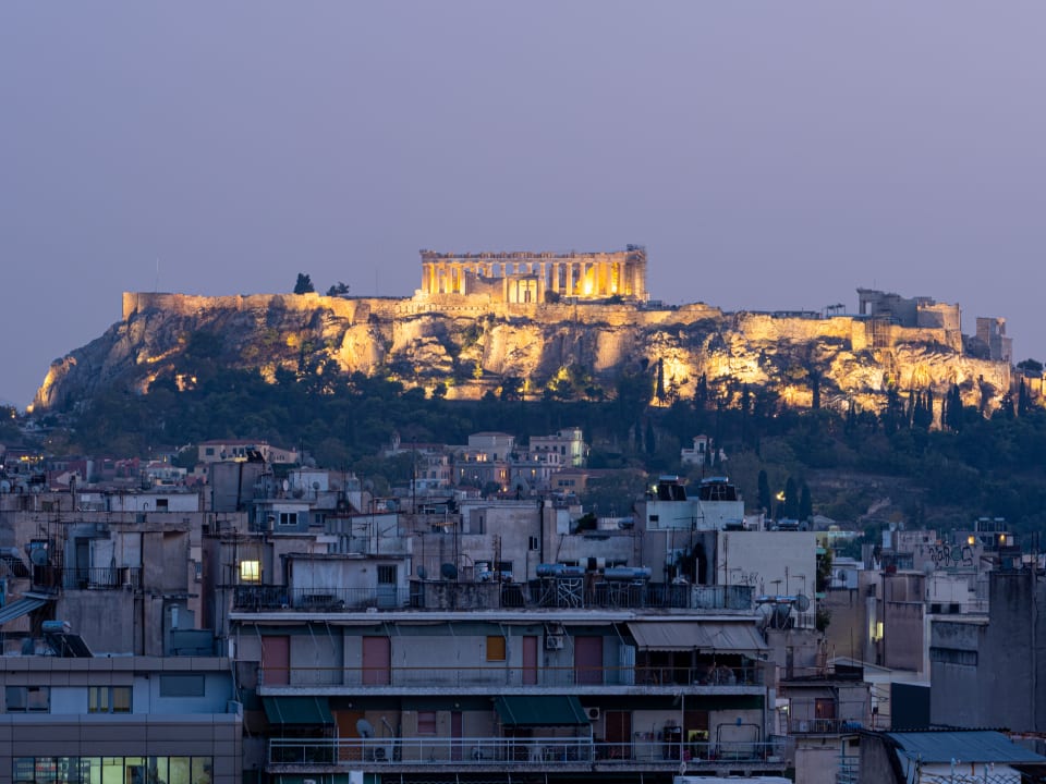 Ausblick Wyndham Grand Athens