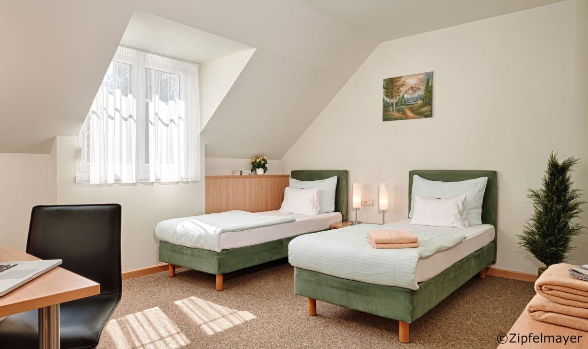 Doppelzimmer mit getrennten Betten Frühstückspension Alexandra Kasper