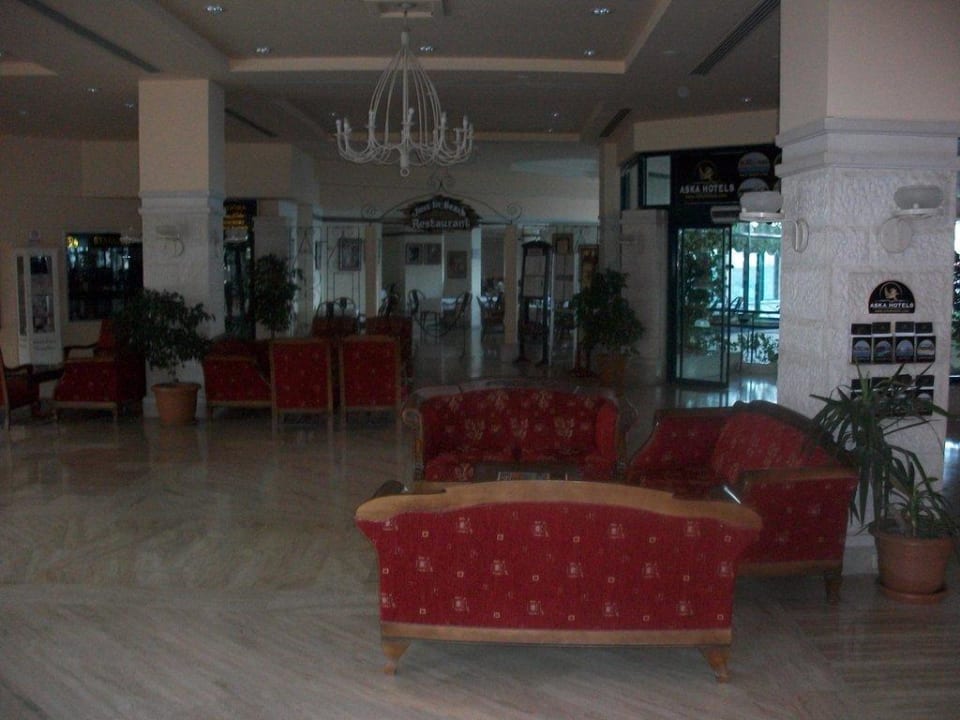 Lobby Aska Hotel Just in Beach