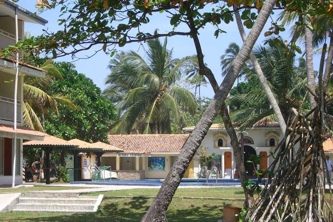 Blick zum Pool und Spa Bereich EKHO Surf