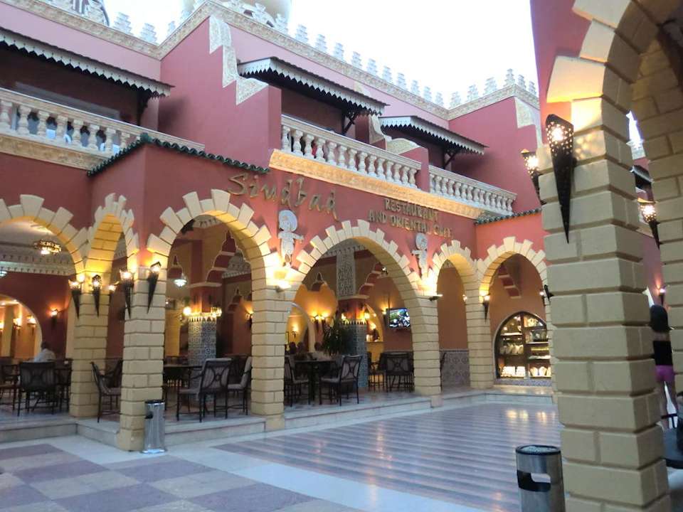 Cafe Aladdin Pickalbatros Alf Leila Wa Leila Resort - Neverland Hurghada