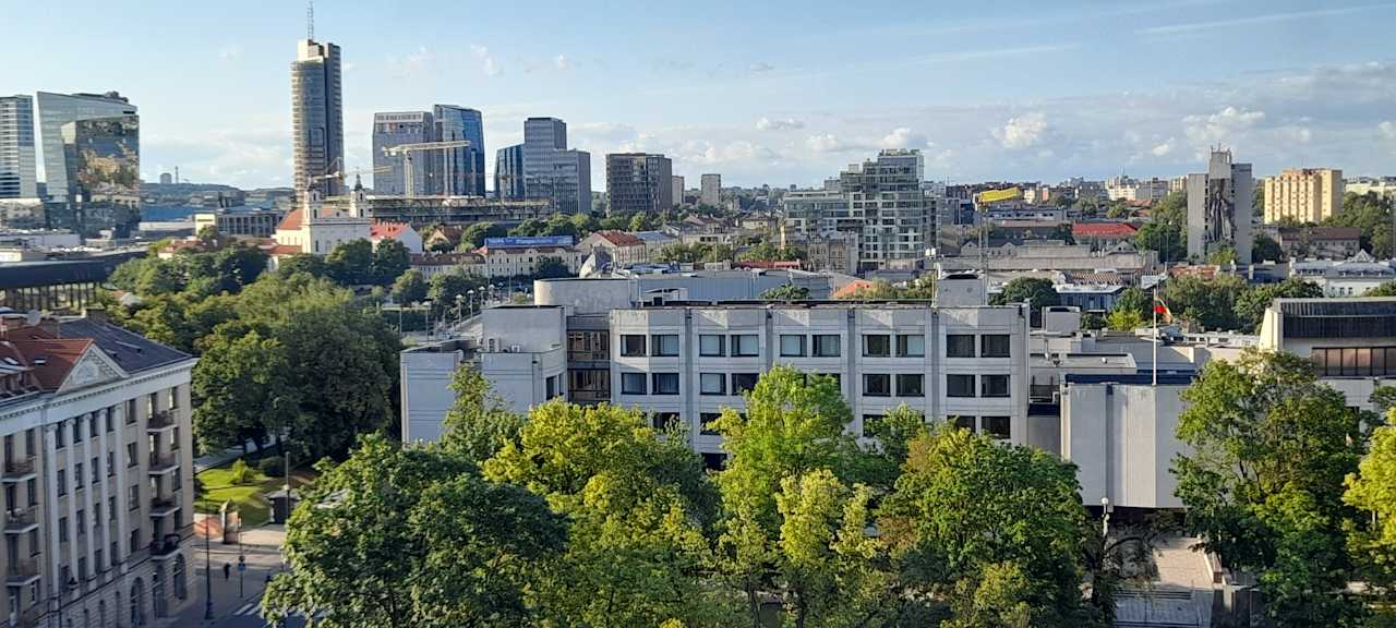 Ausblick Hotel Novotel Vilnius