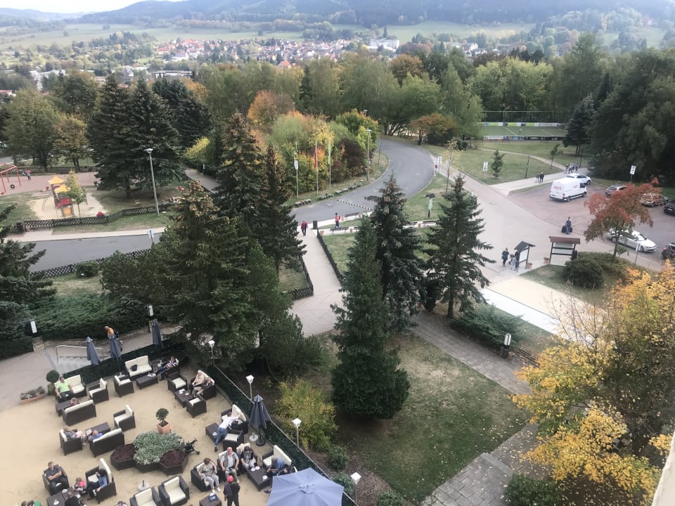 Ausblick AHORN Berghotel Friedrichroda