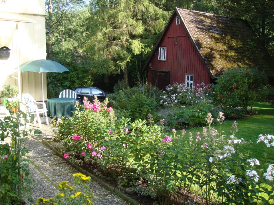 Gartenanlage Ferienwohnung - Altes Forsthaus Sösetal