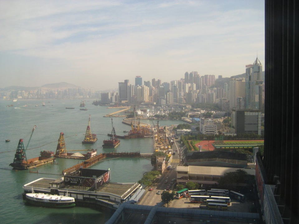 Blick auf den Hafen Renaissance Harbour View Hotel Hong Kong