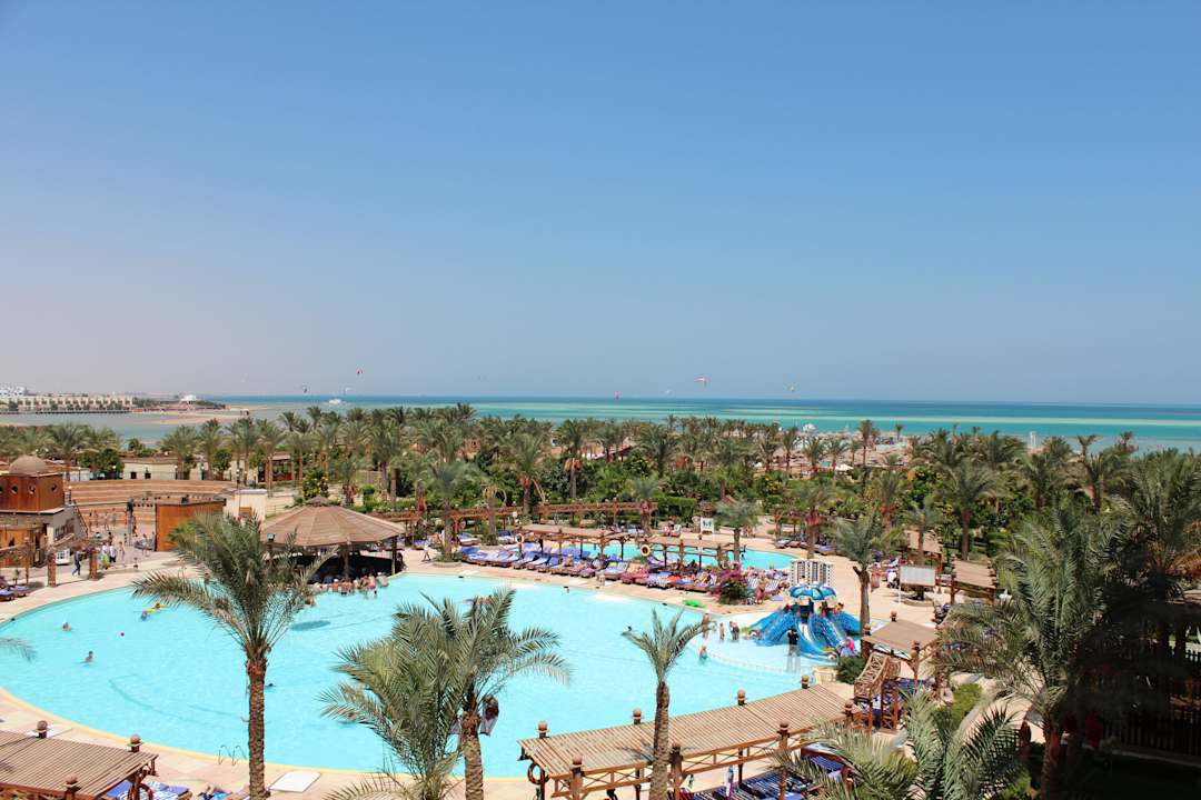 Вид с номер (4 этаж) Le Jardin Aqua Park Resort