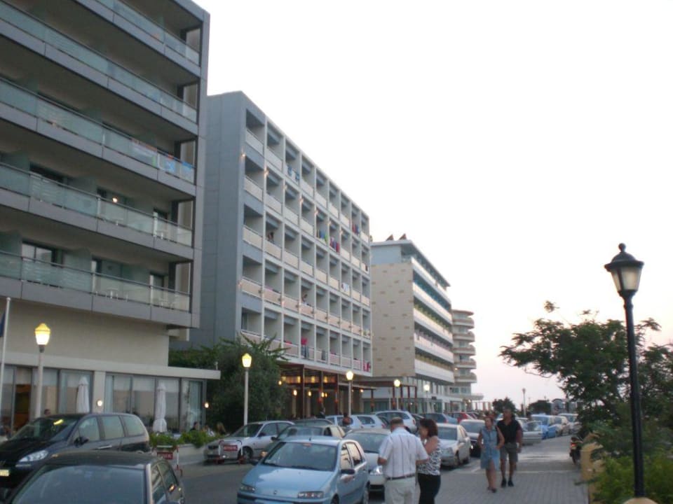 Aussenansicht Ibiscus Hotel Rhodos