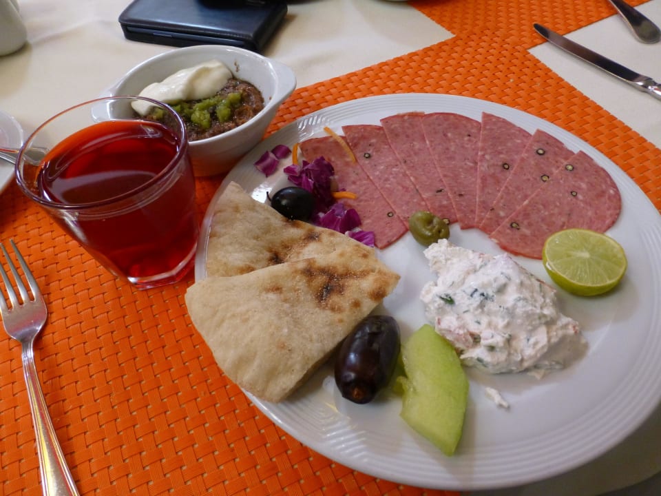 Frühstück Hotel Gorgonia Beach Resort