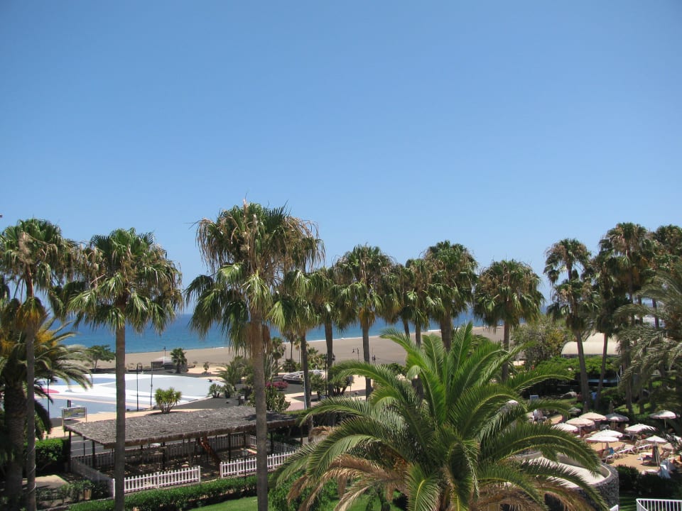 Blick vom Balkon Hotel Riu Paraiso Lanzarote