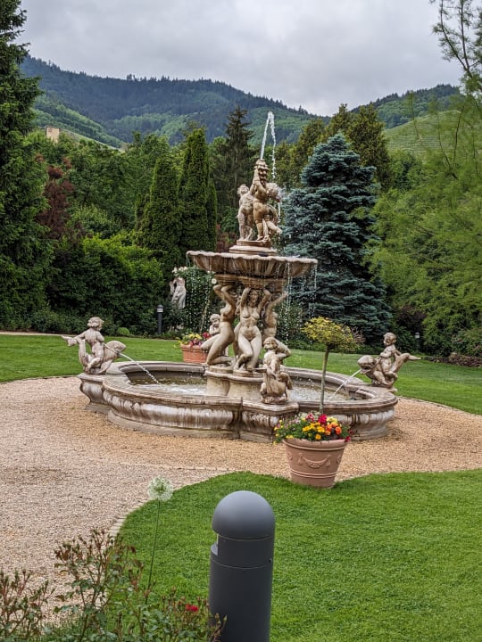 Gartenanlage Hotel Restaurant Rebstock Durbach