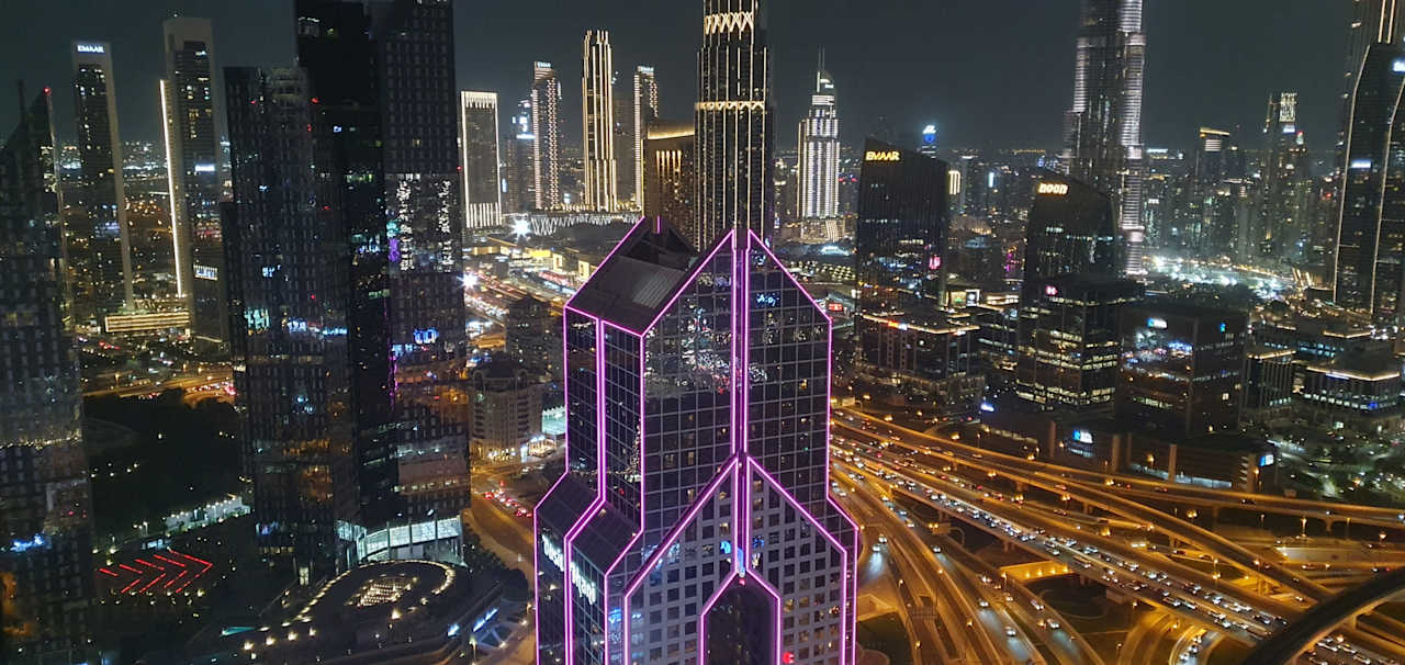 Ausblick Shangri-La Hotel Dubai