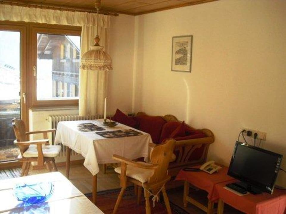 Wohn- und Essbereich Haus Bergwelt