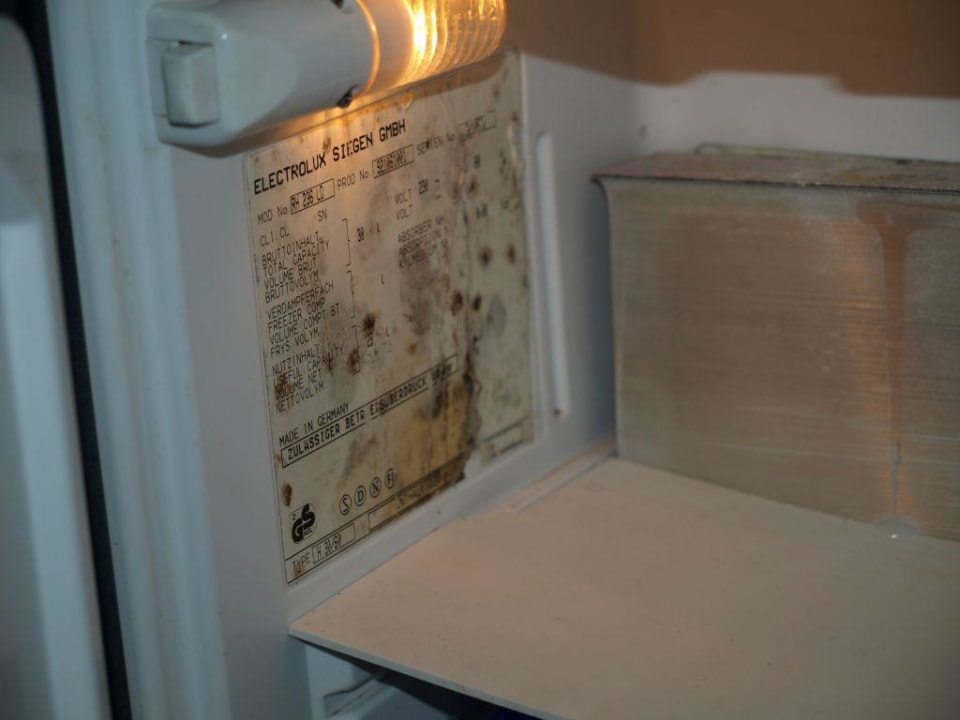 Kühlschrank im Bungalow Hotel Pine Bay Holiday Resort