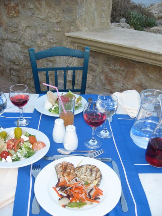 Speisen im griechischen Ambiente Hotel Kalithea Horizon Royal