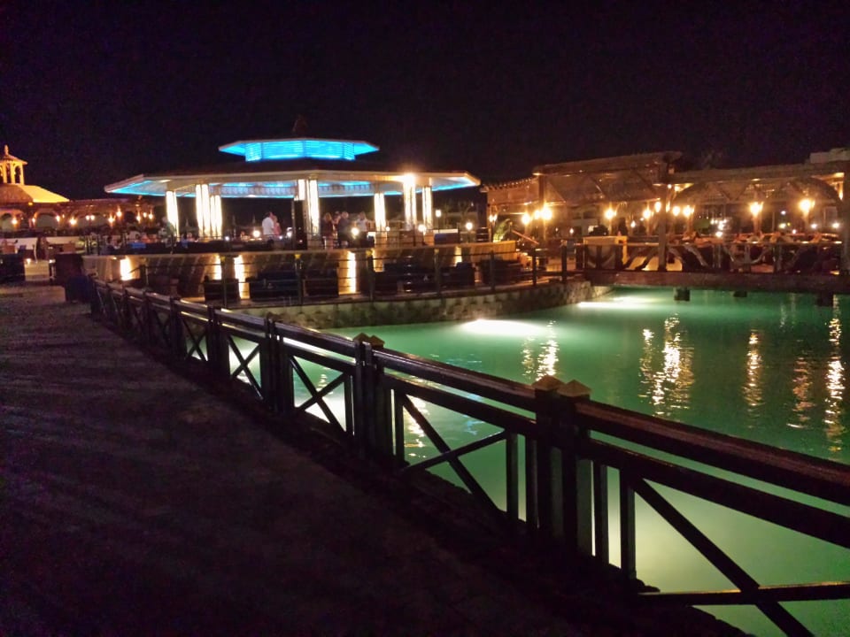 Lagune mit Blick zur Castello Bar Pickalbatros Dana Beach Resort - Hurghada