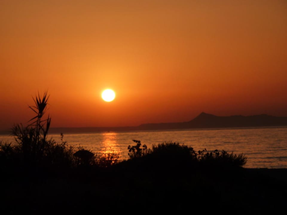 Sonnenuntergang Hotel Kathrin Beach