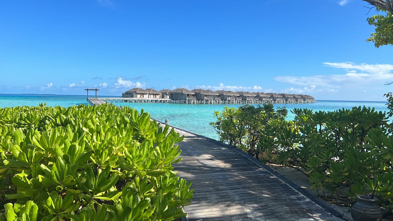 Außenansicht Constance Moofushi Maldives