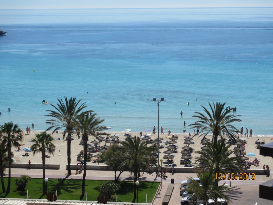 Ausblick aus unserer Suite im 8 Stock CM Playa del Moro