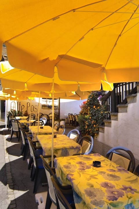 Gartenterrasse Hotel Restaurant Alte Post