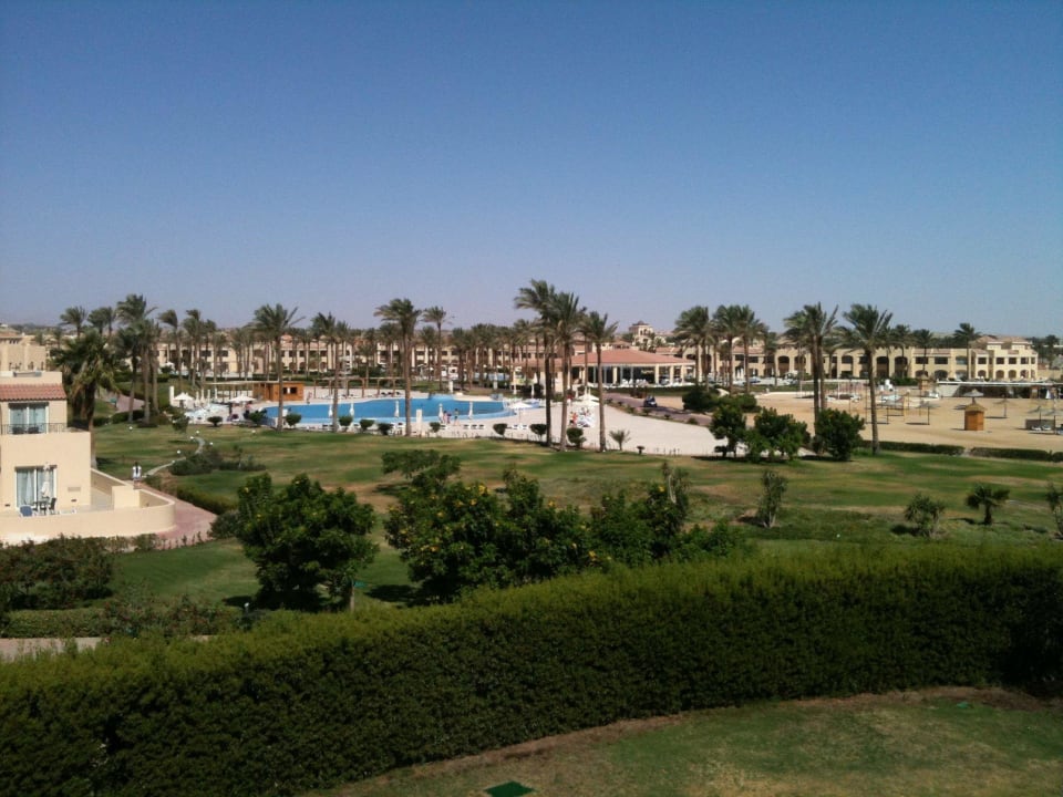 Ausblick Anlage Cleopatra Luxury Resort Makadi Bay