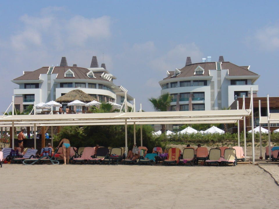 Hotelansicht vom Meer aus Sherwood Dreams Resort