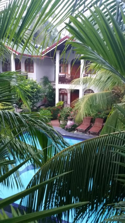Aussicht von unserem Balkon  Hotel Bentota Village