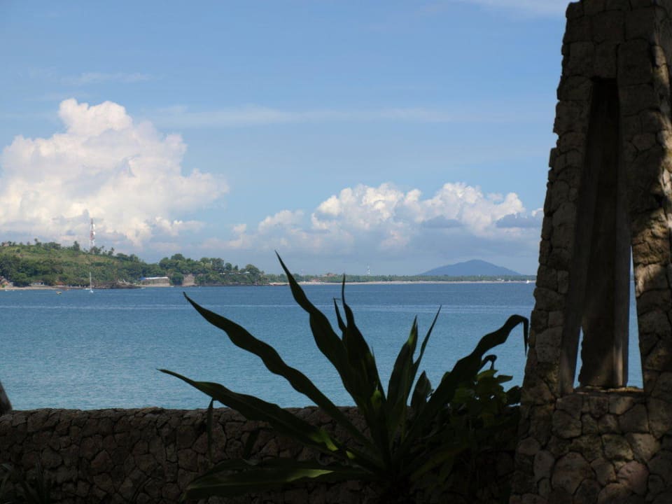 Ausblick beim Frühstück Pool Villa Club