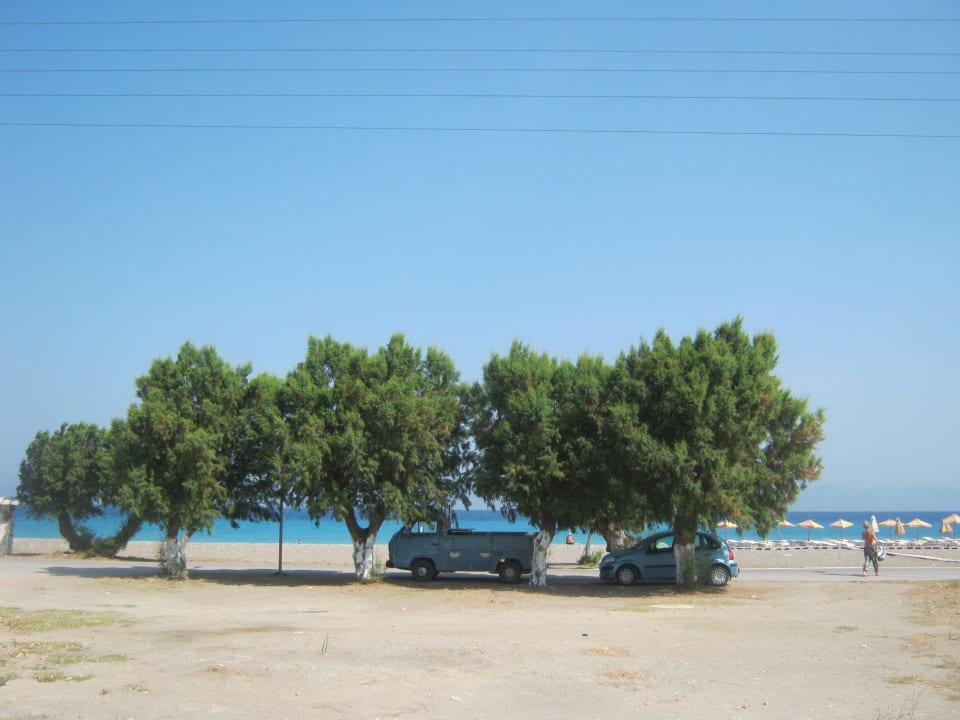 Blick zum Strand Hotel Anseli